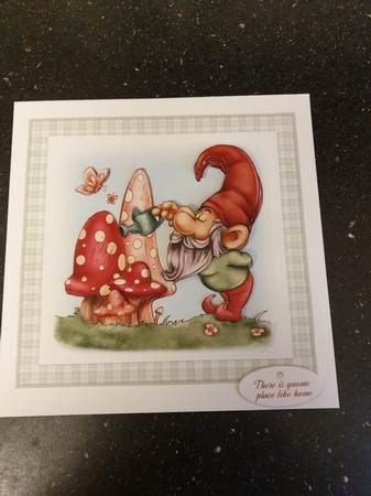 Theres Gnome place like home. by Beverley Cook