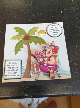 Money cant buy happiness by Beverley Cook