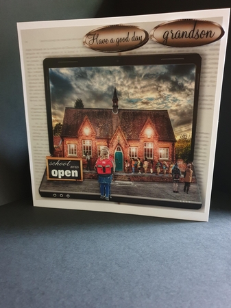 back to school by Beverley Cook