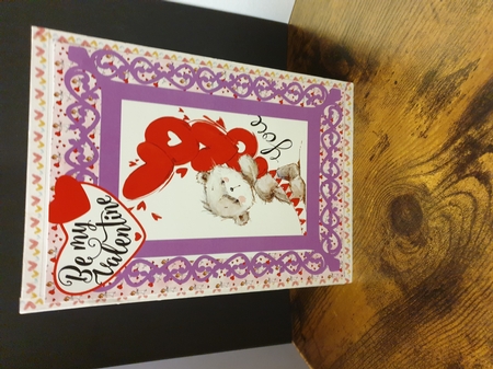 Valentine  Toppers by Beverley Cook