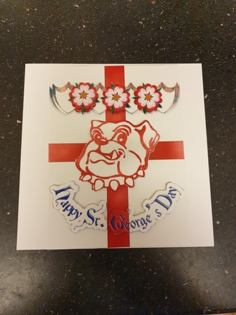 St. George and Bulldog by Beverley Cook