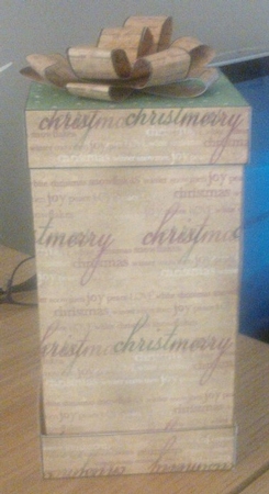 Christmas Peace Keepsake Treasure Box Card Kit by Beverley Hassell