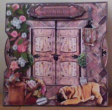 3D Room with a View - Secret Garden by Beverley Hassell