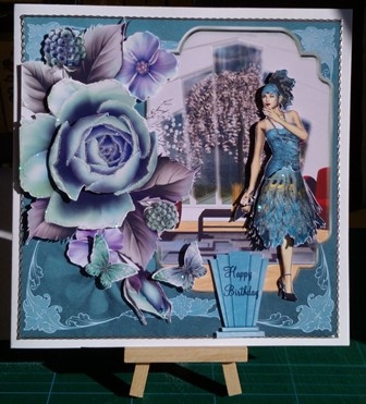 Art Deco Style Peacock Beauty Mini Kit by Beverley Hassell