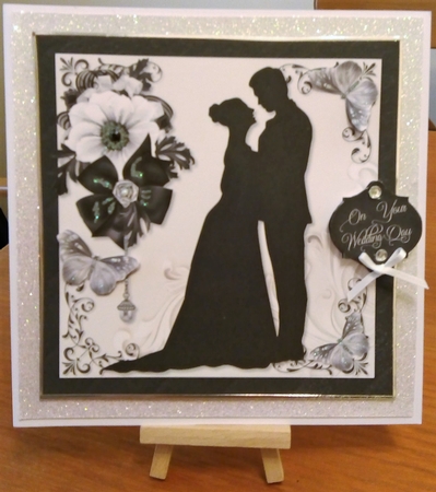 Elegant Wedding Silhouette 7 by Beverley Hassell