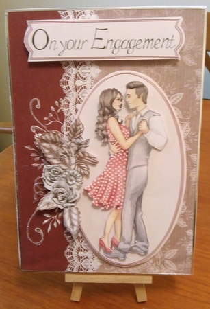 Dancing Couple by Beverley Hassell