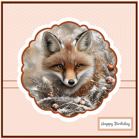 8x8 Card Template 6 - Designer Essentials Kit in PNG   by Beverley Hazelgrave