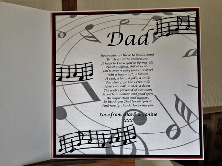 Music Mixer Deck Card Topper 3 by Beverley Hazelgrave