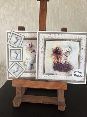 Watercolour Splatter Art - Dogs & Cats - Exclusive Bumper Kit by Beverley Hazelgrave