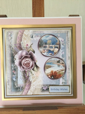 Rose and scenic waters by Beverley Hazelgrave