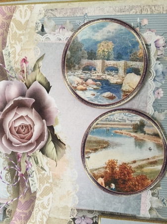 Rose and scenic waters by Beverley Hazelgrave