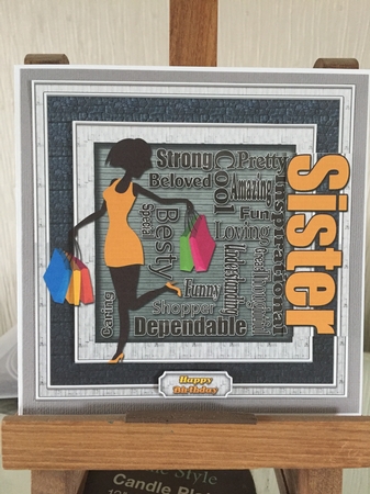 Sister 8x8 Mini Kit by Beverley Hazelgrave