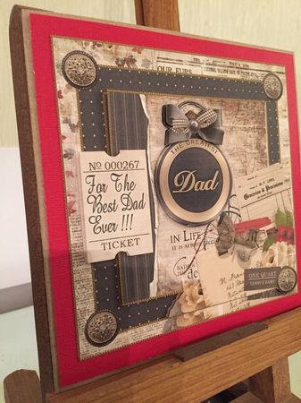 Mini Kit: The Greatest Dad by Beverley Hazelgrave