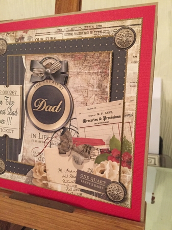 Mini Kit: The Greatest Dad by Beverley Hazelgrave