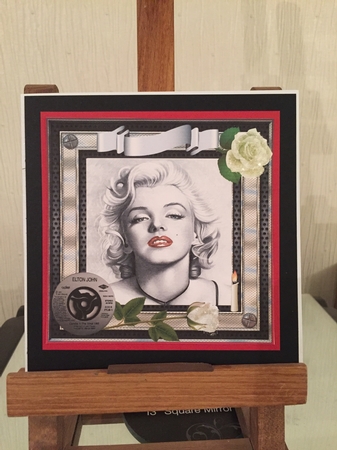 Marilyn Candle In The Wind mini kit by Beverley Hazelgrave