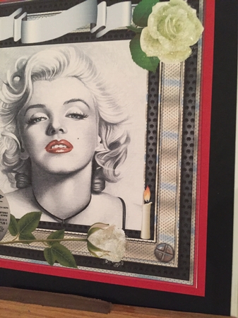 Marilyn Candle In The Wind mini kit by Beverley Hazelgrave