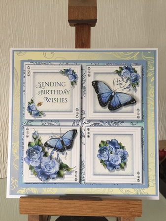 Blue Roses by Beverley Hazelgrave