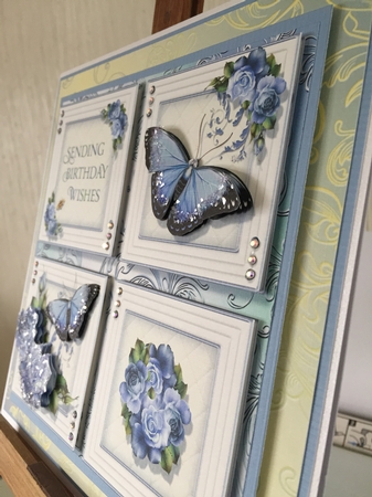 Blue Roses by Beverley Hazelgrave