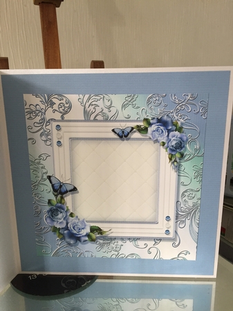Blue Roses by Beverley Hazelgrave