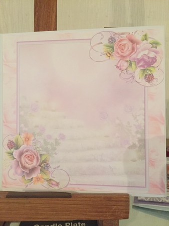 1950s Purple Rose Staircase Lady Mini Kit by Beverley Hazelgrave