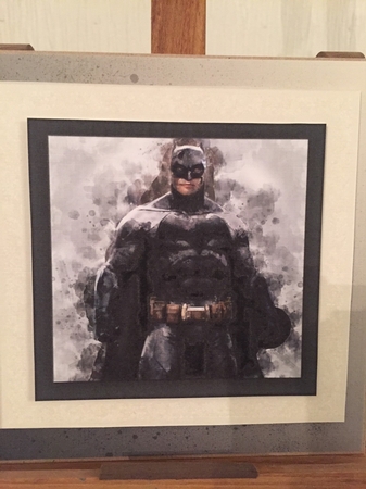 water color Toppers collection - batman by Beverley Hazelgrave