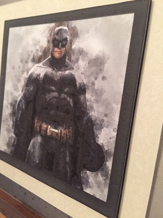 water color Toppers collection - batman by Beverley Hazelgrave