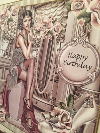 Mini Kit: Flapper lady by Beverley Hazelgrave