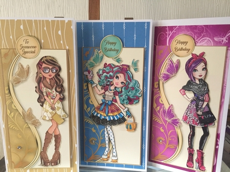 DL Pretty Teens Card Front Bumper Kit 1 by Beverley Hazelgrave