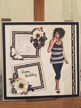 Deep in Thought 8x8 4 Page Mini Kit by Beverley Hazelgrave