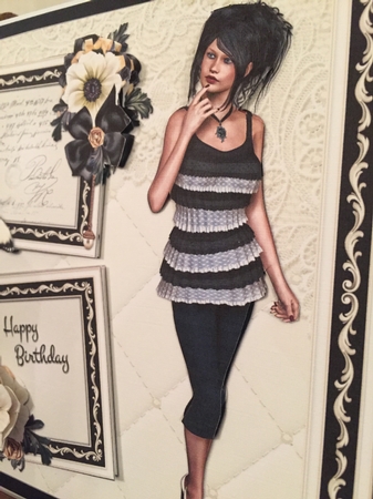 Deep in Thought 8x8 4 Page Mini Kit by Beverley Hazelgrave