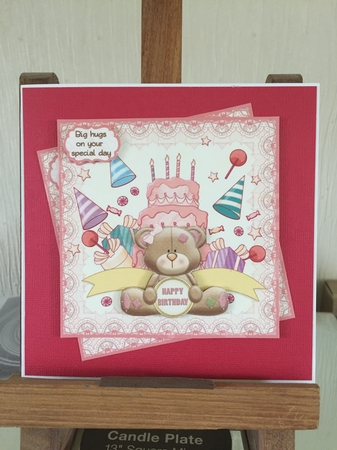 Bear Hugs Birthday by Beverley Hazelgrave