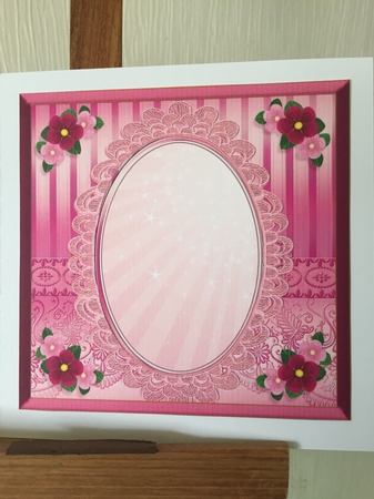 Princess Satin Card Front Bumper Kit.1 by Beverley Hazelgrave