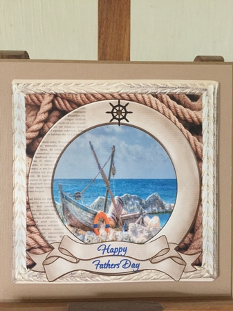 NAUTICAL 2 BIRTHDAY / FATHERS DAY by Beverley Hazelgrave
