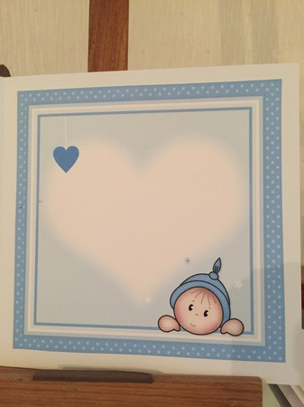 Baby Boy Squares Mini Kit by Beverley Hazelgrave