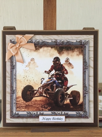 QUAD BIKES  MULTI SENTIMENTS by Beverley Hazelgrave