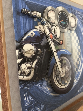 Biker Speed Card Front Mini Kit-1 by Beverley Hazelgrave