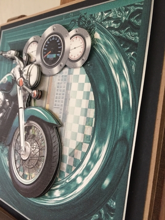 Biker Speed Card Front Mini Kit-3 by Beverley Hazelgrave