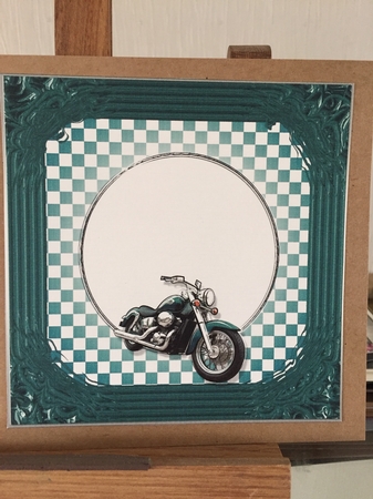 Biker Speed Card Front Mini Kit-3 by Beverley Hazelgrave