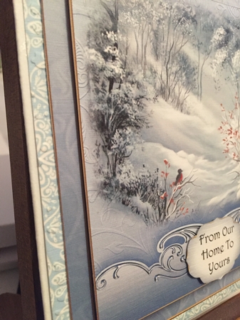 Watercolour Christmas Square Bumper Kit 1 by Beverley Hazelgrave