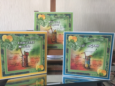 Tropical Cocktails Bumper Kit by Beverley Hazelgrave