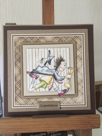 A Happy graduation boy by Beverley Hazelgrave