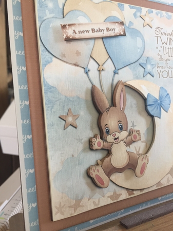 Sweet Baby Text Background Sheet by Beverley Hazelgrave