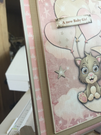 Sweet Baby Text Background Sheet by Beverley Hazelgrave