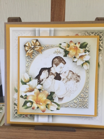 Wedding Anniversary Couple Card Mini Kit3 by Beverley Hazelgrave