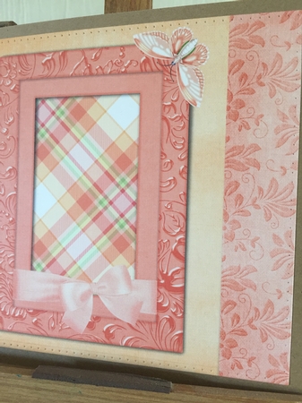 Peachy Keen - Color Palette 8x8 Cardstock Texture Backgrounds by Beverley Hazelgrave