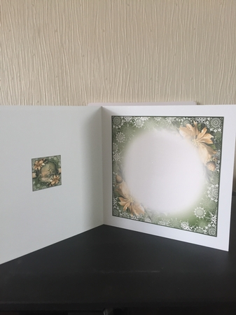 Snowflakes Border - Snowy Woods by Beverley Hazelgrave
