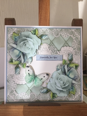 Wonderful Roses & Butterflies Mini Kit by Beverley Hazelgrave