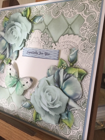 Wonderful Roses & Butterflies Mini Kit by Beverley Hazelgrave