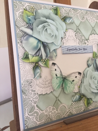 Wonderful Roses & Butterflies Mini Kit by Beverley Hazelgrave