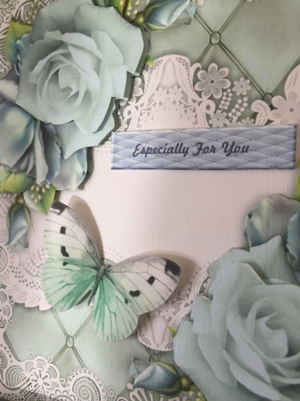 Wonderful Roses & Butterflies Mini Kit by Beverley Hazelgrave